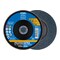 Pferd 7" x 7/8" A.H. POLIFAN Flap Disc - Z PSF EXTRA STEELOX, Zirconia, 40 Grit, Conical 60647 - alternate 1